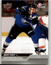 2023-24 Upper Deck CHL Nate Tivey #4 Saint John Sea Dogs