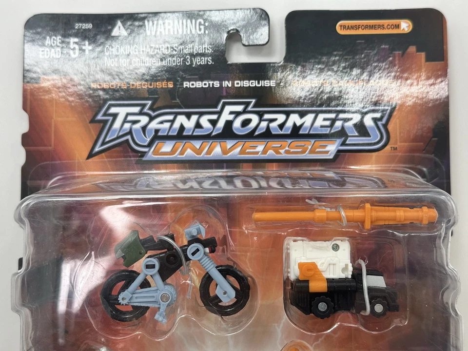 Transformers Universe Sunstorm w/ Inferno & Street Action Team Hasbro 2003 - Image 2 of 4