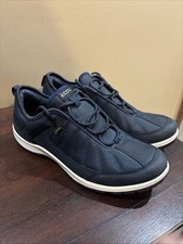 Ecco Womens Aspina Low GTX Hiking Shoes Navy ...
