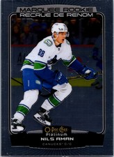 Nils Aman 2022-23 O-Pee-Chee Platinum Vancouver Canucks Rookie #286
