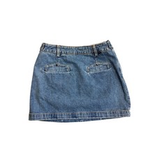 Vintage Guess Jeans Denim Mini Skirt Made in USA Blue Cotton Size 27