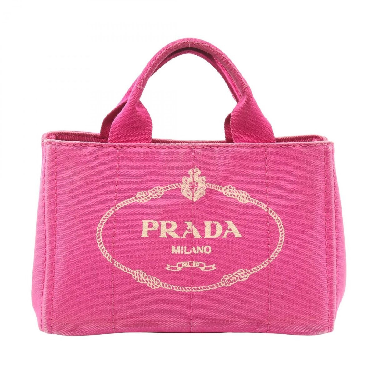 Prada CANAPA Canapa  PRADA Canvas Tote Bag Canvas Used Ladies from japan