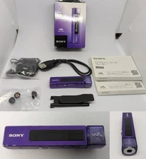 SONY NW-M505 Walkman 16GB Violet High-Quality Portable MP3 Digital Music Player