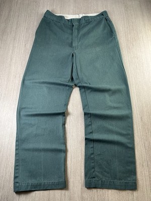 Dickies 874 Original Fit Arbeitshose 36x32 Lincoln Green Made in USA Vintage 90er