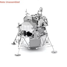 8cm New DIY Metal USA Apollo Lunar Module 1/50th Scale DIY Model Kit Toy Gift
