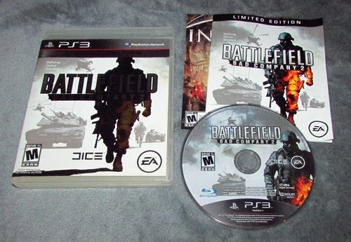 Battlefield: Bad Company 2 Limited Edition for Playstation 3 PS3 Complete