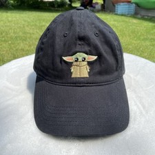 Disney Star Wars Baby Yoda Grogu Mandalorian Embroidered Baseball Hat Cap Adult
