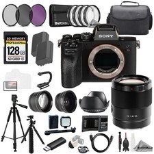 Sony a7R IVA  Sony FE 35mm f/1.8 Lens 128GB Ext Bat 9 PC Filtr MEGA Kit