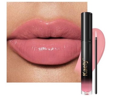 Kaely Longwear No-Budge Lipstick Highly Pigmented Liquid Lip Color #19 Pink Flip
