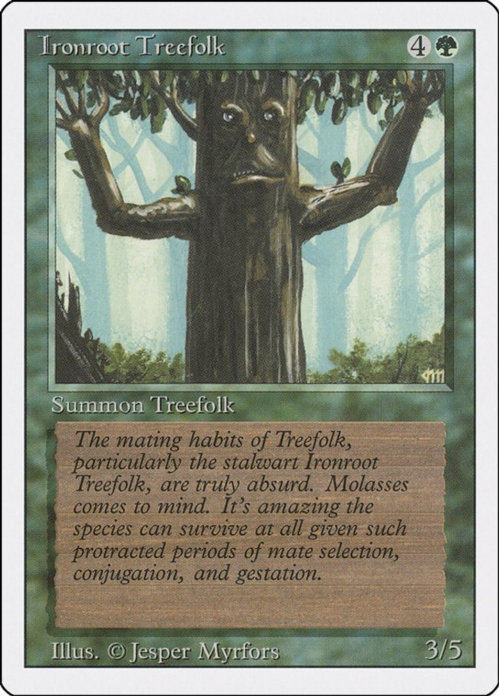 Ironroot Treefolk [3ED - 204]MagicNMCommonMagic