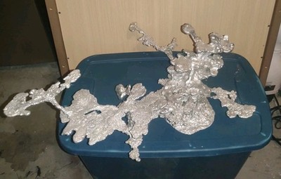 Anthill Aluminum Casting Ant Hill Art #25  ''The T1000''