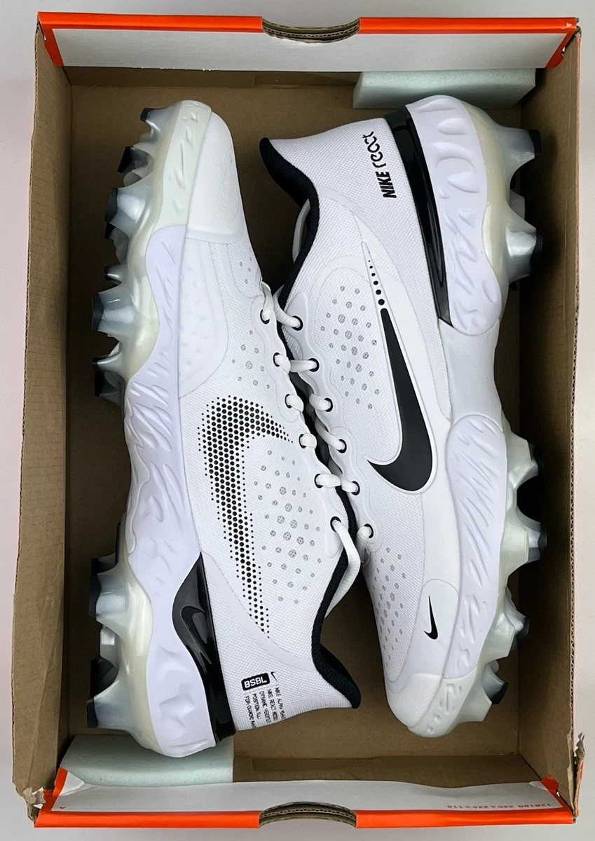 Las mejores ofertas en Nike Alpha Huarache Elite 3 Low White Black