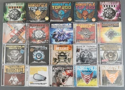 20x CD Hardstyle Sounds Neu Ovp Komplett Paket V.A. The Prophet Blutonium Boy ++