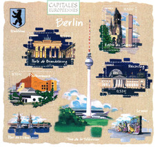 Timbre France Bloc Feuillet n°88 neufs** Année 2005 Capitales Européennes Berlin