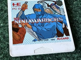 PC Engine NINJA WARRIORS Action Video game software Japanese 