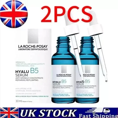 LA ROCHE-POSAY New 2Pack La Roche Posay Hyalu B5 Serum Anti-Wrinkle 30ml New