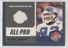 2000 Topps Pro Bowl Jerseys Michael Strahan #MS-DE HOF 0p5