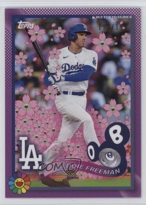 2025 World Tour Tokyo Series Takashi Murakami Purple /199 Freddie Freeman 10pz