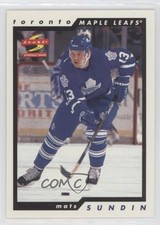 1996-97 Score Mats Sundin #160 HOF 0q0m