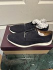 Johnston & Murphy Men’s Hennings 10.5 Navy Suede Casual Dress Shoes 20-3999 — photo 3