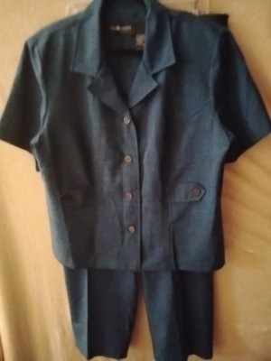 Women's Top/Pants Blue Sage Harbor brand size 20W in GUC