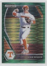 2021 Panini Prizm Draft Picks Green Pulsar Prizm Liam Spence #PDP154 8d2