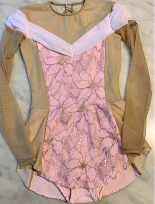 Chacott Rhythmic Gymnastics Leotard Size S Japan Made High Leg Costume