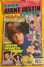 JUSTIN BEIBER tiger beat GIANT POSTER Selena Gomez TAYLOR SWIFT 100 + pix SEALED