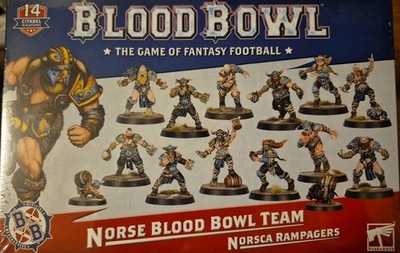Games Workshop Blood Bowl Norse Team (99120999015) for sale online