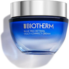 BIOTHERM Blue Pro-Retinol Multi-Correct Cream, Crema Viso Anti-Età, Azione Multi