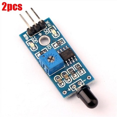2Pcs Flame Detection Sensor Control Module 760NM-1100NM Infrared Receiver New co