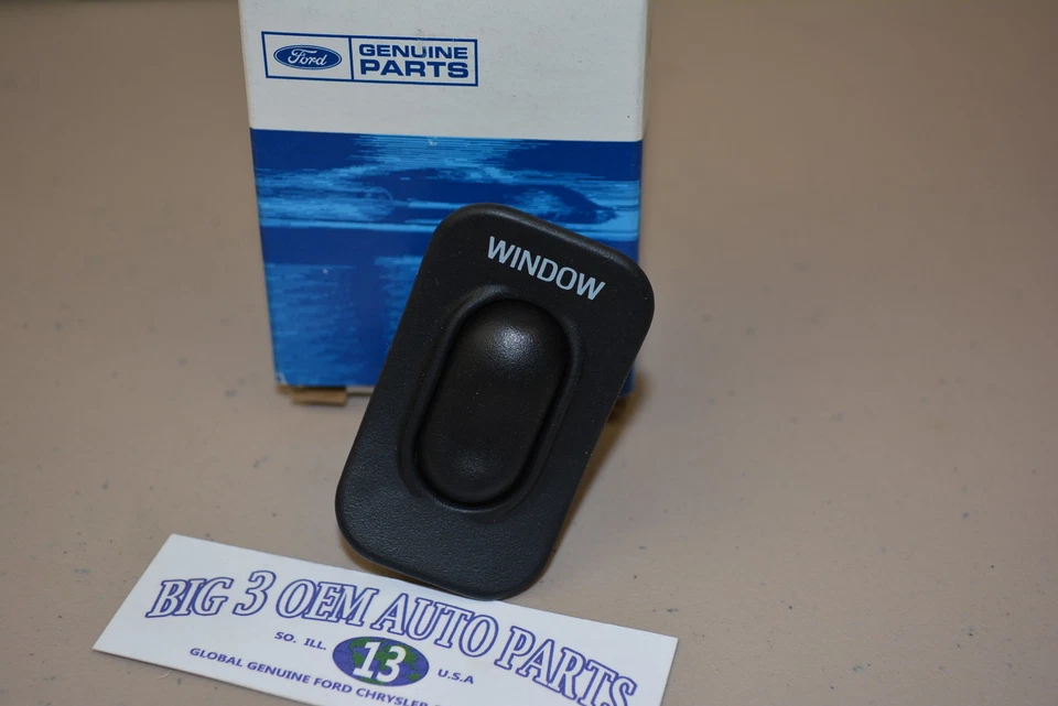 Interruptor de ventana única eléctrico lateral del pasajero Ford Ranger 1995-2007 OEM F57Z-14529-A Foto 2 de 4