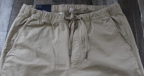 Gap Jogger Pants Khaki Womens SMALL Drawstring Below Waist & Ankle Pockets NWT - Picture 5 of 10