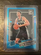 2023-24 Panini Optic Rated Rookie Aqua Blue Victor Wembanyama /249 RC!