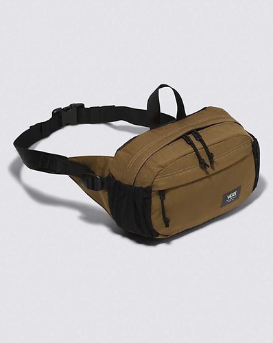 BOLSO DE HOMBRO NUEVO CON ETIQUETAS VANS Off The Wall BOUNDS Travel Shop Play SEPIA BROWN Bandolera - Imagen 4 de 5