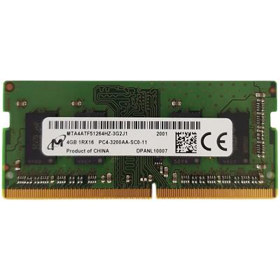 4gb Ram Increase Memory On Laptop 4GB (1x4GB) DDR4 PC4-25600 3200