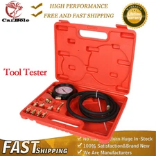 Pressure Oil Auto Test Car Diagnostic Truck Engine New Gauge Kit Set Tool Tester