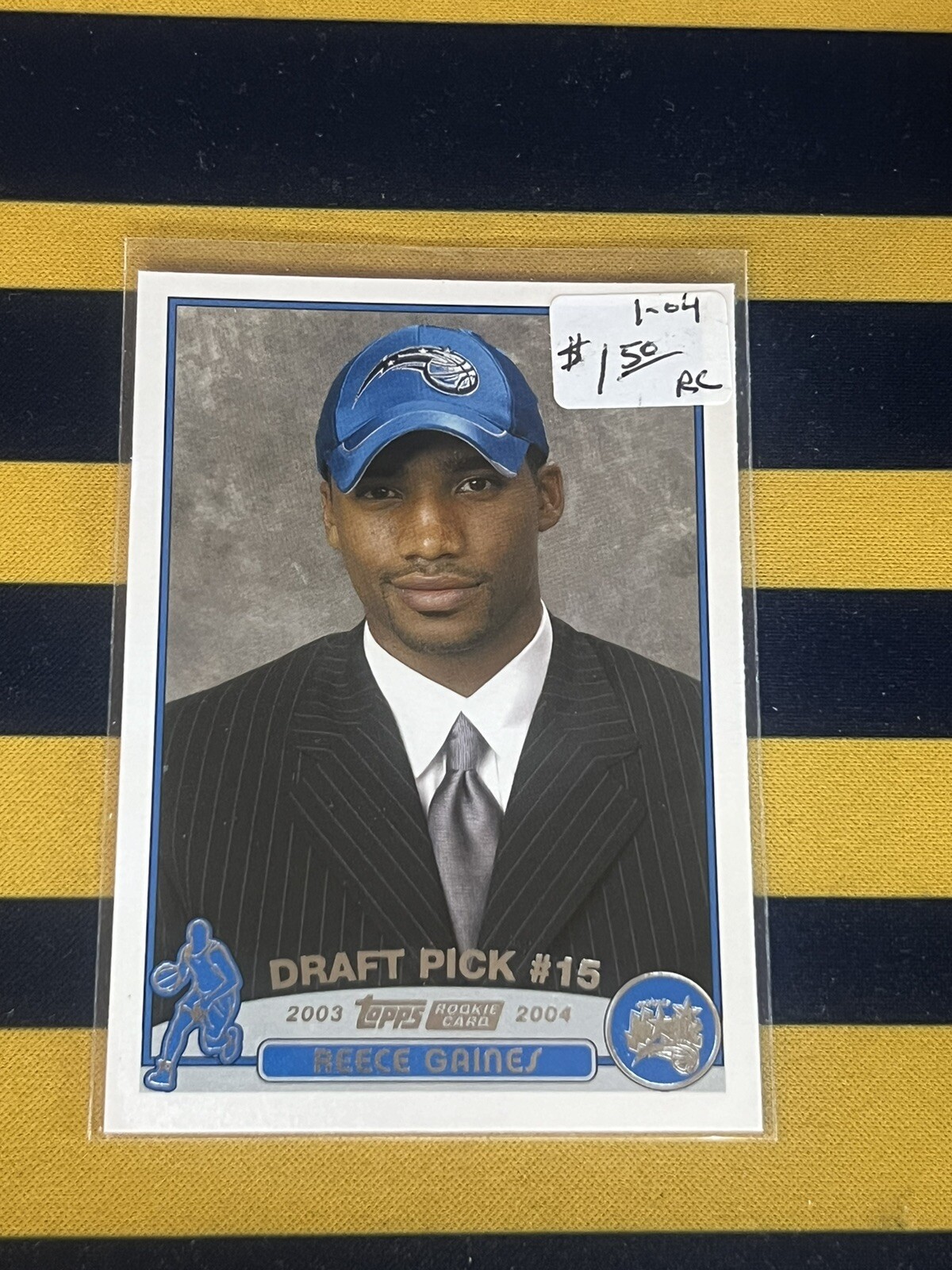 2003-04 Topps - 2003 NBA Draft #235 Reece Gaines (RC)