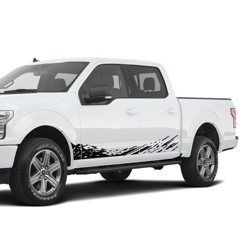 Lower mud Splash graphics stickers decals compatible with Ford F150 - Picture 14 of 15