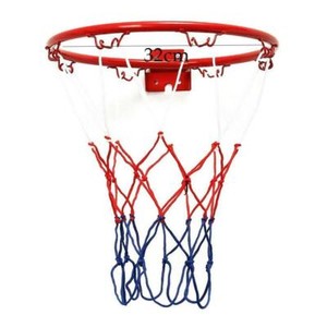 Basketball Goal Hoop Rim Net Wall Mounted Foldable Outdoor gift For Indoor Y8E9