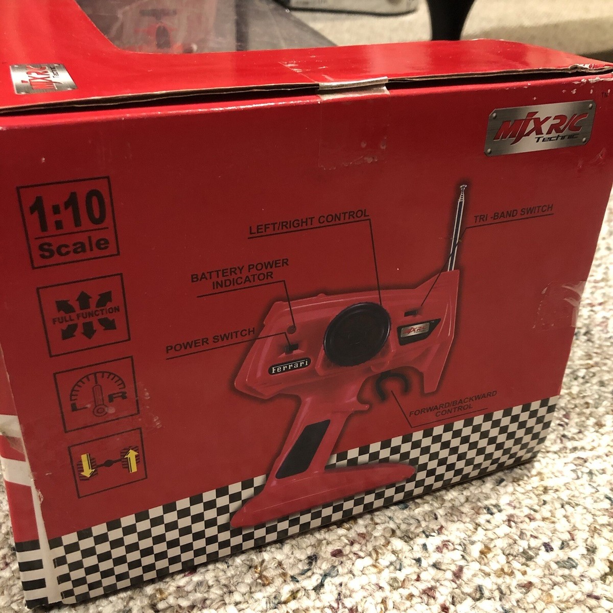 Ferrari F2008 ラジコンカー 1:10 Rare MJX F2008 Ferrari 8230 Remote Control Car | eBay