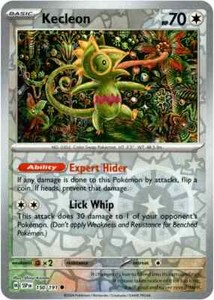 ⚡Pokemon - Kecleon - Common - 150/191 - Reverse Holo - Surging Sparks (NM)⚡