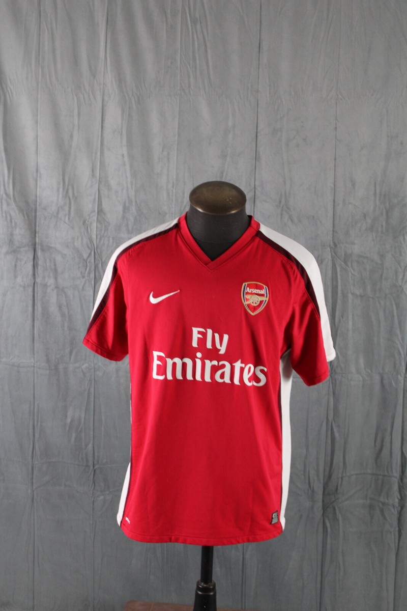 Arsenal Jersey (Retro) - 2008 Home Jersey by Nike - Men's Large | eBay