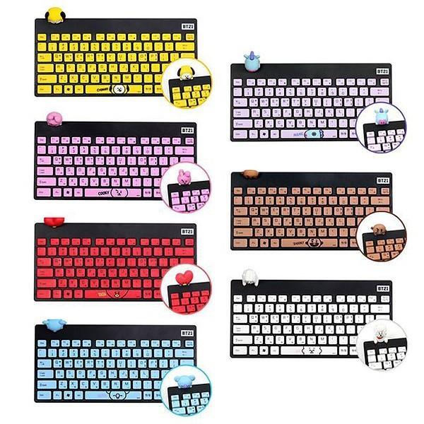BT21 ワイヤレスキーボード Amazon.co.jp: ラインフレンズ BTS 防弾少年団 BT21 WIRELESS