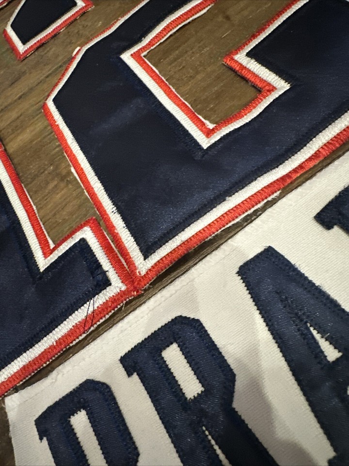 Tom Brady Football Jersey Name Numbers & Team Details 12 eBay