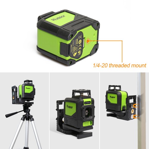 360 Grad Linienlaser Selbstnivellierenden Laser Level mit Pulsfunktion Huepar - Bild 5 von 6