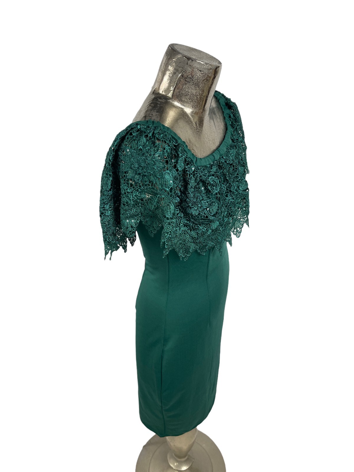 TALL PAPER DOLLS London Moss Green Womens Dress & Lac… Gem