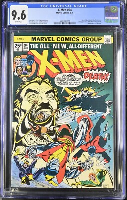 X-Men #94 CGC Graded 9.6 White Pages (1975) New Team Begins Marvel Comics
