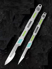 Titanium Scalpel Paper Scissors Daily Carving Outdoor EDC Tools