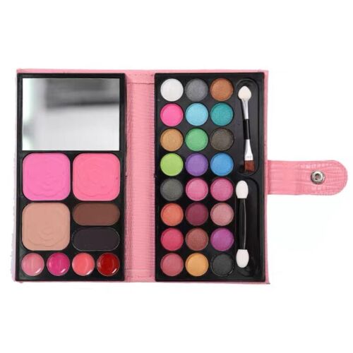 Girls Princess Pretty Makeup Set Pink Sparkling Make Up Kid Children Kit Gift UK - Picture 14 of 28